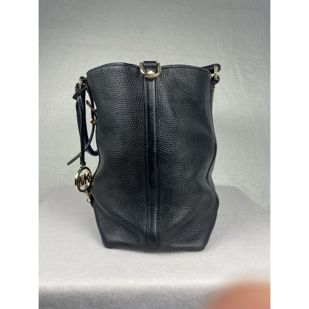 Michael Kors Bedford Legacy Large Black Leather Tote 30F9G06T3L Retails‎ $425 - Picture 5 of 16
